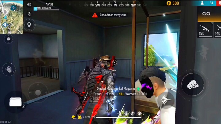 Tips Ratain satu Squad 100% Ampuh Free Fire