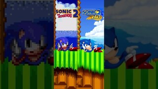 Idle Animation Sonic 2 vs 2 HD #shorts #sonic