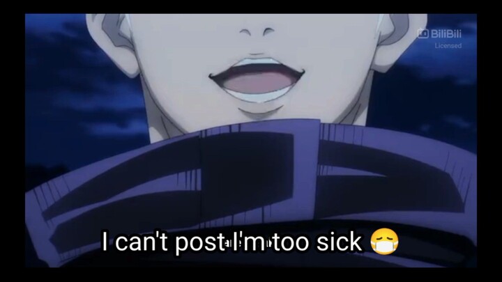 Sorry I can't post I'm too sick 🥲