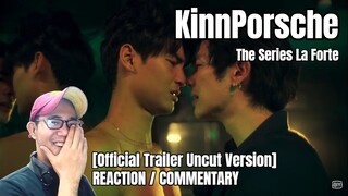 KinnPorsche The Series La Forte [Official Trailer Uncut Version] REACTION