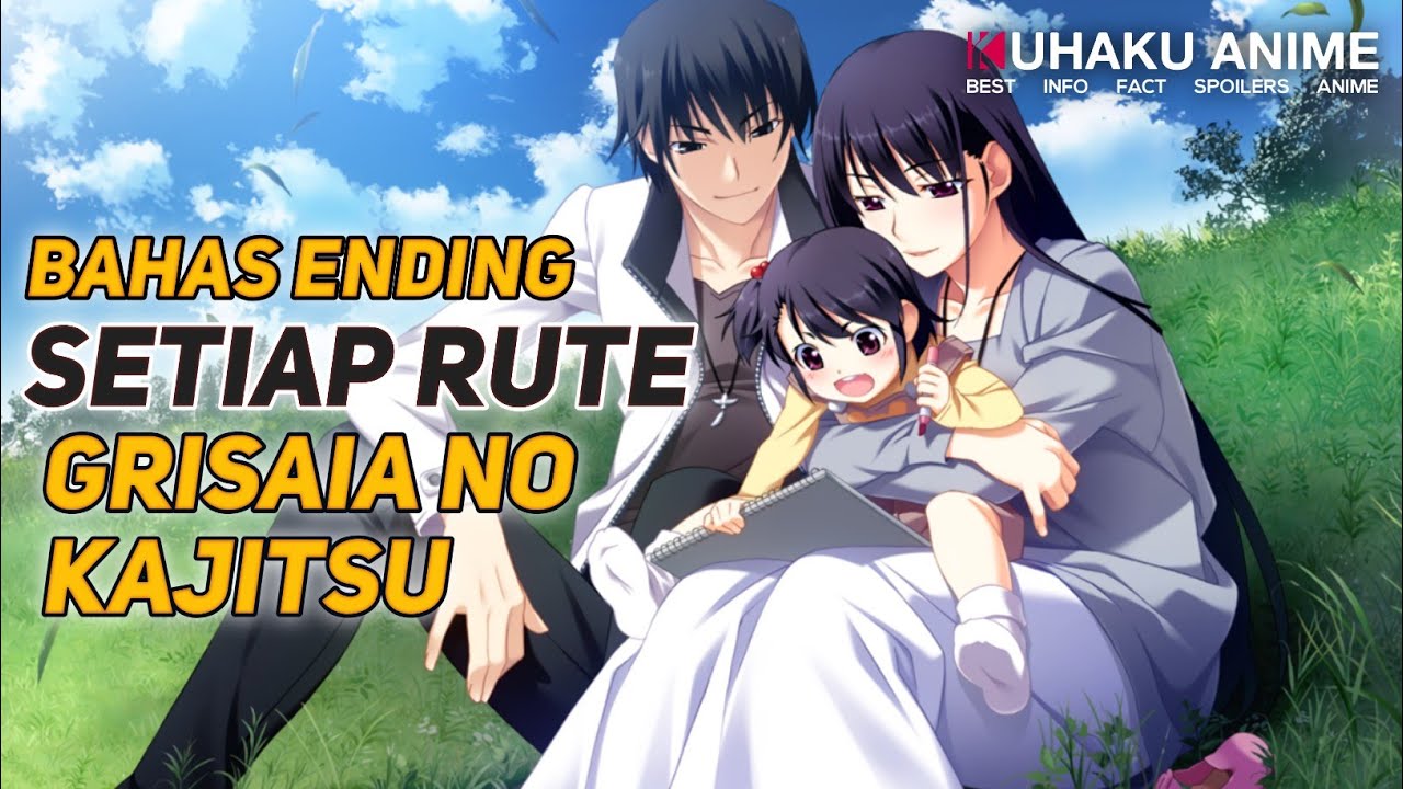 YUUJI KAZAMI PUNYA ANAK !? BAHAS SELURUH ENDING RUTE GRISAIA NO KAJITSU -  BiliBili