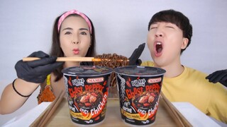 [กินแกล้งกัน] มาม่าเผ็ดที่สุดในโลก ความเผ็ดระดับล้าน !!! ㅣGhost pepper spicy noodlesㅣMUKBANG ASMR