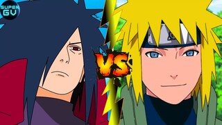 MADARA vs MINATO QUEM VENCERIA ? Em Naruto Shippuden