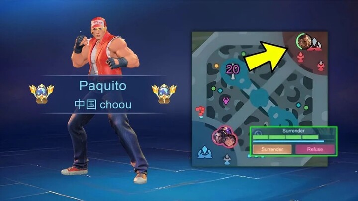 MY TEAM ACCEPTED THEIR DEFEAT SO I DID THIS IMPOSSIBLE COMEBACK WITH PAQUITO - M