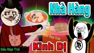 Gấu Đẹp Trai : NHÀ HÀNG KINH DỊ | Phim Ngắn Gấu Đẹp Trai Hài Hước Kinh Dị