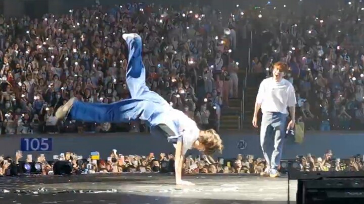 【Seo Myung-ho】Multiple Angles of a Top-Tier Dance Leader’s Thomas Spin | 200208 Tour Stage: B-Boy Ah