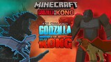 Pertarungan GODZILLA vs KINGKONG Di Minecraft : Battle !!