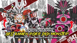 BELT KAMEN RIDER JADI MONSTER?! BAKALAN KAYA GIMANA? TERNYATA MAKIN SEREM & KEREN!