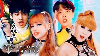 BTS, BLACKPINK, 2NE1, iKON - IDOL / DDU-DU DDU-DU / I AM THE BEST / B-DAY  (MASHUP)