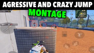 AGRESSIVE AND CRAZY JUMP MONTAGE | PUBG MOBILE