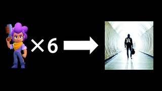 [EDM MAD]Dùng 6 con Tuyết Lê trong Brawl Stars biểu diễn bài Faded