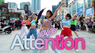 [韩国青春洋溢牛腱子Attention][4K] NewJeans 'Attention' Dance Cover [BLACK DOOR ]