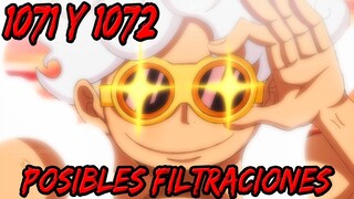 ONE PIECE 1071 Y 1072 Cuando se Filtrarán los Spoilers y el Capitulo Completo