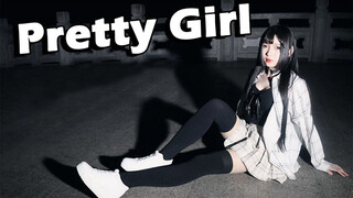 [เต้น]❤Pretty Girl❤สาวน้อยหูแมวเต้นที่สวนสาธารณะกลางดึก~