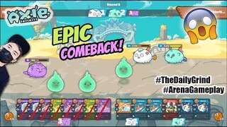 EPIC COMEBACK | REPTILE BEAST PLANT | AXIE INFINITY ARENA GAMEPLAY  | RBP