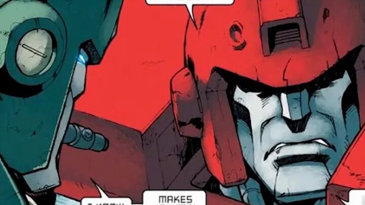 Terlalu gelap! Apakah ini Transformer? Hidup Megatron Bagian 3 IDW Comics