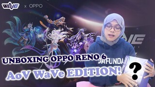 UNBOXING HP MENANG EVENT! | Oppo Reno 6 AOV Wave Edition!
