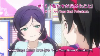 Love Live! School Idol Project S2 Eps 11 Sub Indonesia