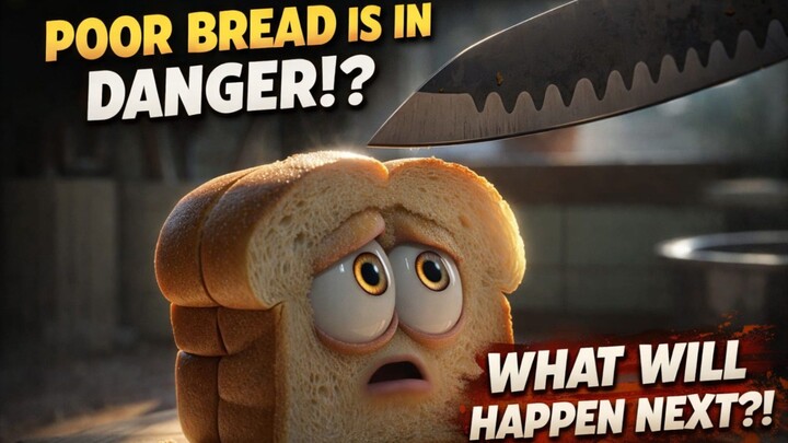 Poor Bread is in danger!?😱