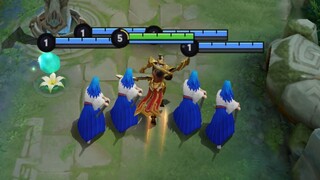 As a descendant of the national server, it is normal to have 4 protecting 1.