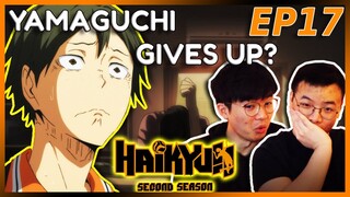 The Battle Without Will Power | Haikyuu Season 2 Ep 17 REACTION