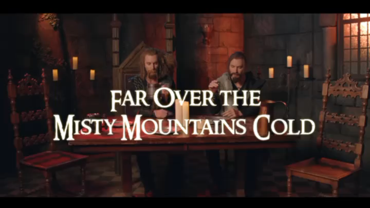 far over the misty mountains cold