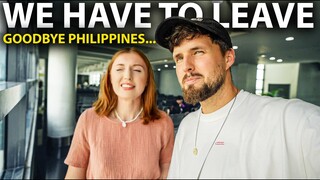 We Have To Leave The Philippines! Flying Out Of NAIA