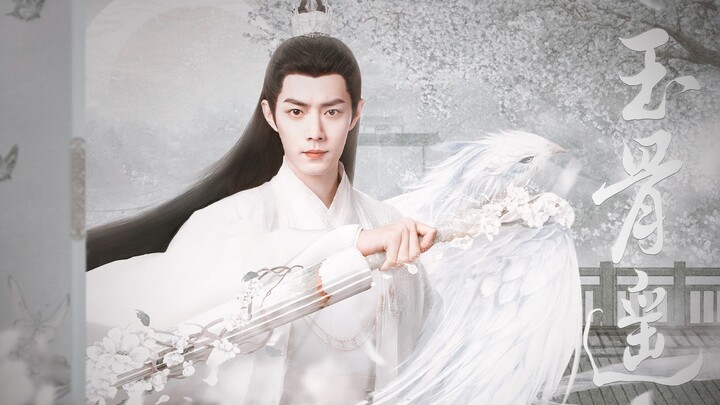 Xiao Zhan's Personal Costume | Shiying | Spring Mountain Sky