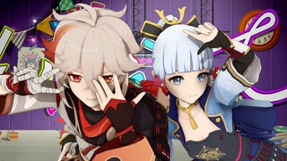 【原神MMD丨枫华】成为万叶和绫华的信徒吧☆Roki
