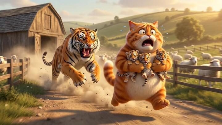 The Great Cat Farmer Rises From Spoiled House Cat To Farm BOSS | Funny Cartoon | Mama Toons