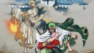 BAGAIMANA JADINYA JIKA ZORO DAN SANJI BERTARUNG SERIUS??