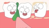 The pain of stuffed teeth