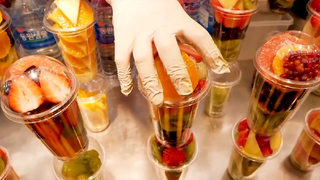 1 ly sinh tố giải khát ngày hè #amthucduongpho#monan