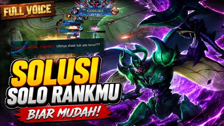 SOLUSI RANKMU! 🔥 ZHASK AUTO SAKIT | BEST BUILD ZHASK TERSAKIT 2026 - MLBB