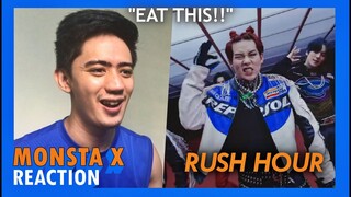 FIRST TIME REACTING to MONSTA X - 'Rush Hour' MV REACTION