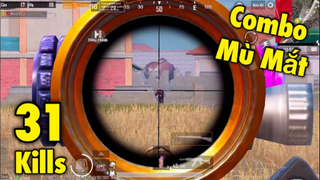PUBG Mobile _ SOLO vs Squads - Bộ Phim Mắt Mù Với Combo Beryl M762 Giảm Thanh