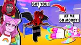 Moody CAPTURED Me As The Beast In Roblox!! (Roblox)