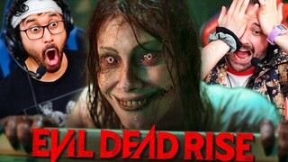 EVIL DEAD RISE (2023) MOVIE REACTION! FIRST TIME WATCHING!! Full Movie Review
