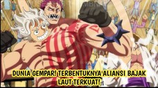 AKHIRNYA ALIANSI BAJAK LAUT TERKUAT TERBENTUK! YONKOU LUFFY & KATAKURI BERALIANSI! - ONE PIECE