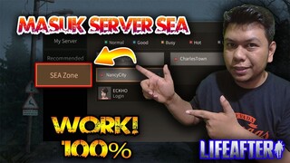 TUTORIAL SUPAYA BISA MASUK KE SERVER SEA DI GAME LIFE AFTER