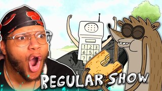 CHEEZURS!! *FIRST TIME WATCHING* Regular Show Ep 7-9 REACTION!