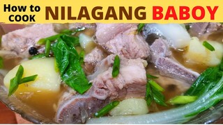 How to Cook | NILAGANG Baboy | PORK Nilaga Recipe | EASY Filipino recipe