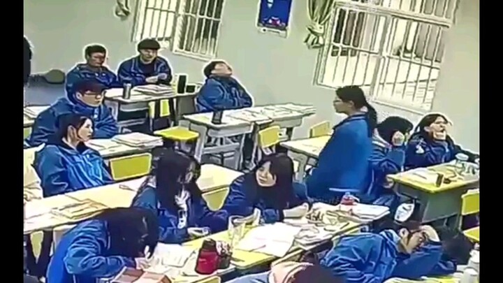 Compilation of funny videos in the school compound