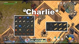 "Charlie" using small box to block  - Last Day On Earth: Survival