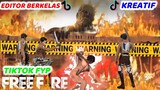 TIK TOK FREE FIRE EDITOR BERKELAS ADA SUARA ORANGNYA FYP TIKTOK FF