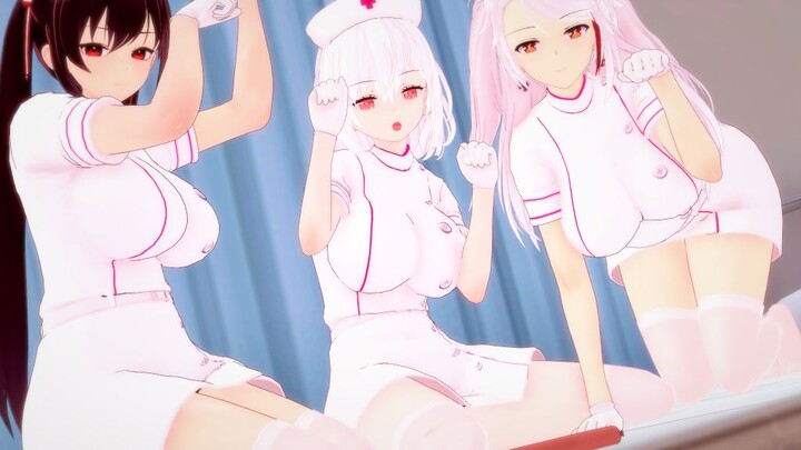 Azur Lane MMD: Dancing in the hospital is prohibited during working hours!