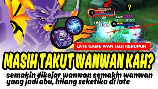 WANWAN LATE GAME ABIS SEKETIKA SAMA INI HERO, COUNTER ALAMI WANWAN SEGAMPANG INI - Mobile Legends