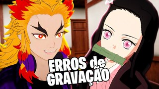 Ninguém ENTENDE a Nezuko nos Erros de Gravação 28 de Demon Slayer Vr