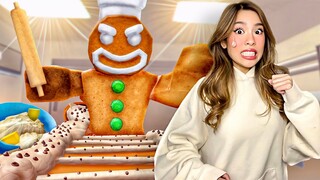 KAT ESCAPES GINGERBREAD BAKERY ON ROBLOX (OBBY)