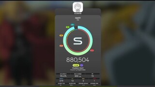 Main Osu android Hard(lagu anime Fullmetal Alchemist OP1: AGAIN)